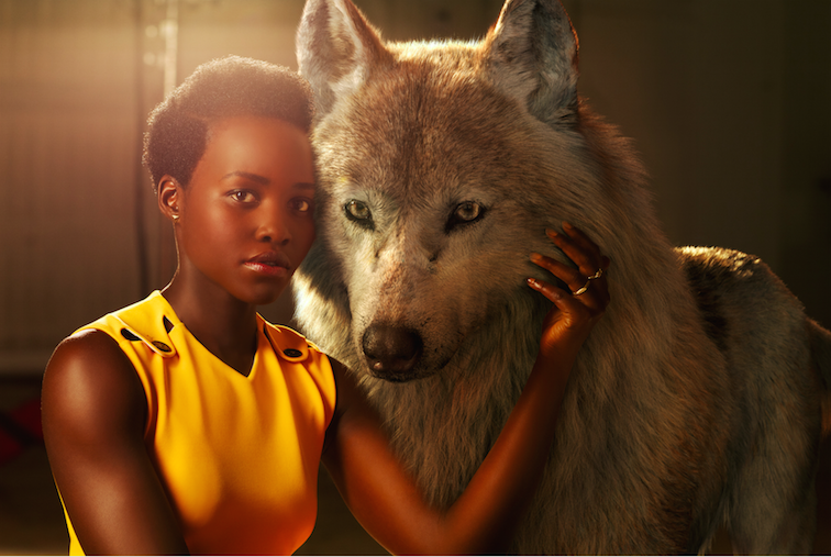 Lupita Nyong'o / Raksha
Lupita Nyong'o voices Raksha, a mother wolf who cares deeply for all of her pups–including man-cub Mowgli, whom she adopts as one of her own when he's abandoned in the jungle as an infant. "She is the protector, the  eternal mother," says Nyong'o. "The word Raksha actually means protection in Hindi. I felt really connected to that, wanting to protect a son that isn’t originally hers but one she’s taken for her own."